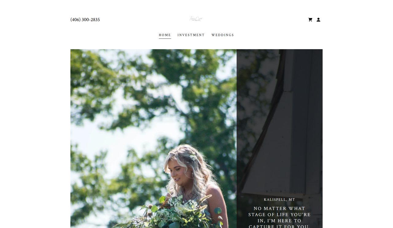 Tiffany Crystal Photography homepage